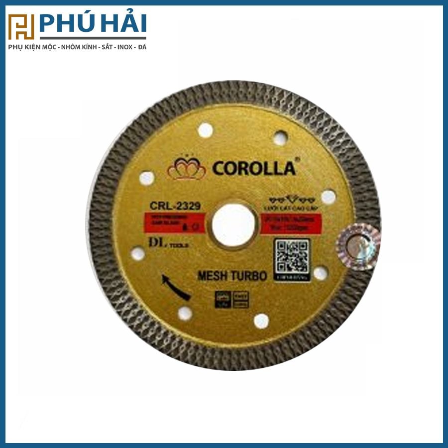 Lưỡi cắt gạch đa năng Trắng 1 Tấc ( COROLLA) 