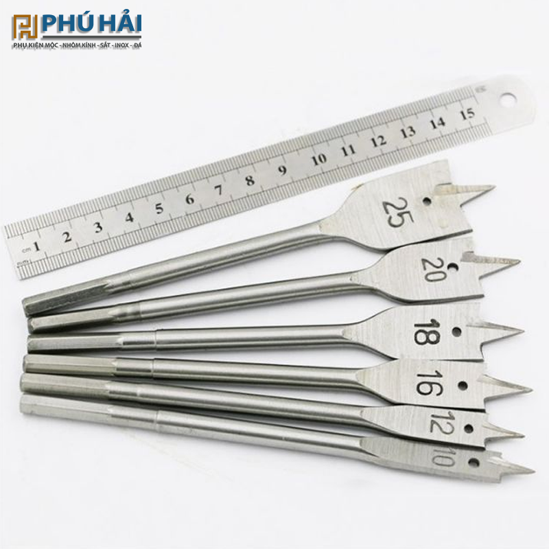  Mũi khoét đuôi cá 