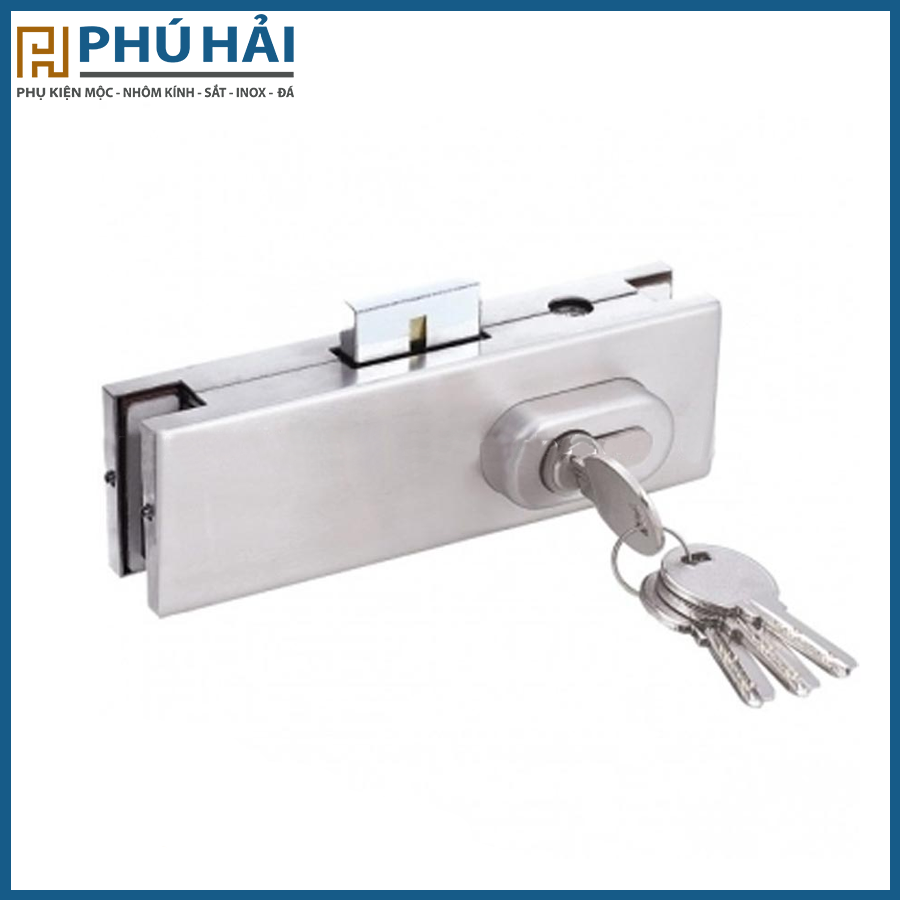  Kẹp khóa NEWNEO Nắp inox bóng SUS 304 (NEWNEO - 055A) 