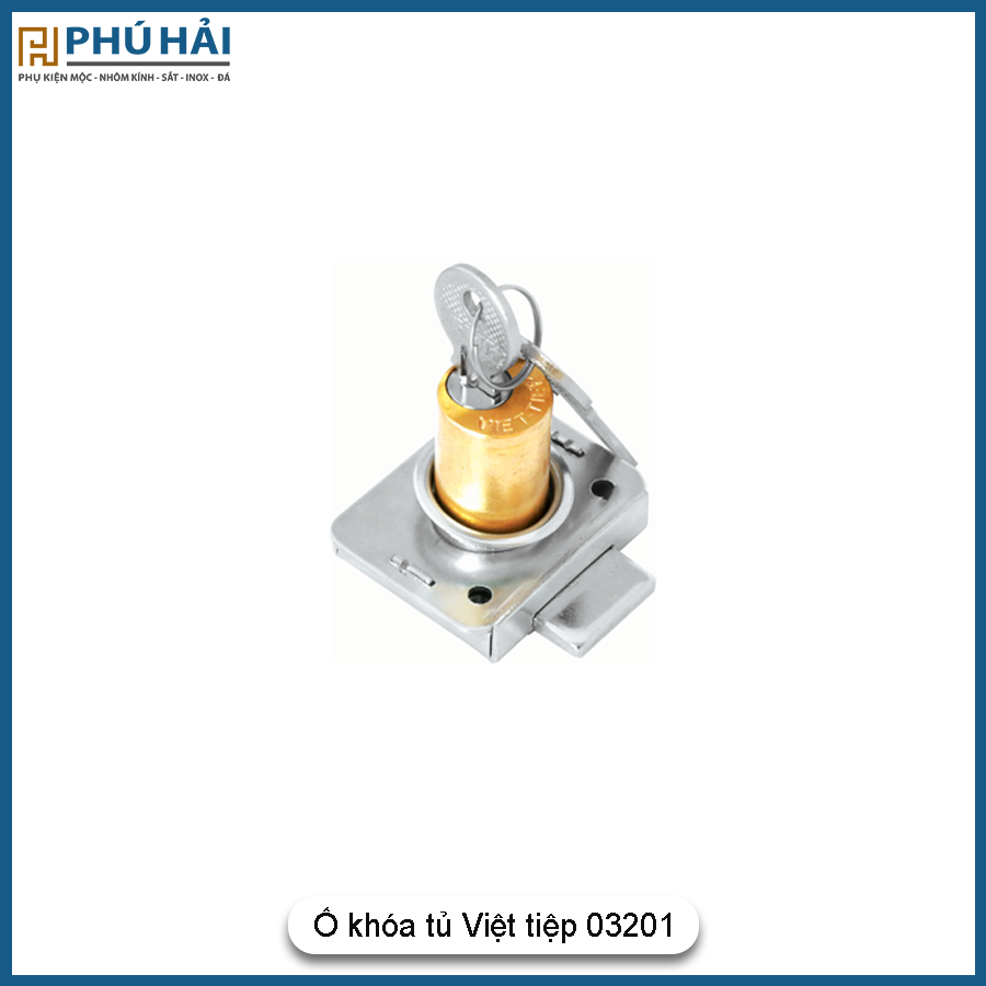  Ổ khóa tủ Việt tiệp 03201 