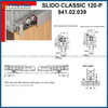 Bộ ray cửa trượt Slido Classic 120 - P HAFELE 941.02.039