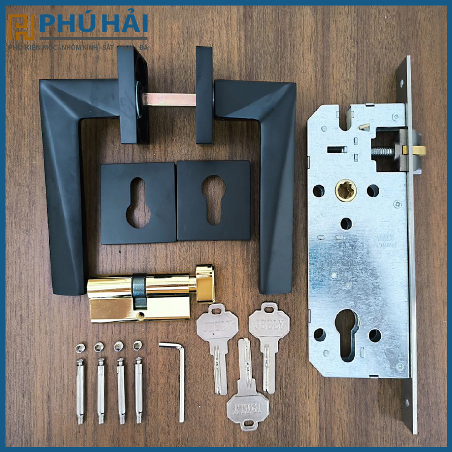  Khoá Phân Thể Hợp Kim PT2603 Black 