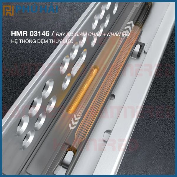 RAY ÂM NHẤN MỞ + GIẢM CHẤN HAMMERDED 500mm (Thùng 6 bộ) – Phân Phối Vật ...
