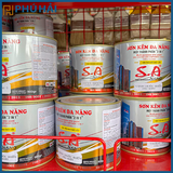  Sơn kẽm 1 thành phần 624 màu đen mờ 450gr SA(18 lon/T) 