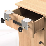  Kẹp cố định mặt hộc ngăn kéo tủ inox 