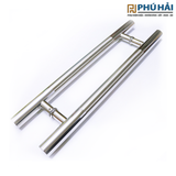  Tay cửa kính Inox 304 tròn Phi 38 Đen, Vàng, Trắng 