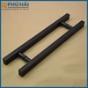 Tay nắm cửa kính đen chân vuông 20 *40 *600
