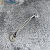  Tay nắm tủ màu inox NANCB 96mm 