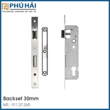  Thân Khóa Cửa Nhôm 30mm Hafele 911.27.265 