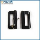  Khóa cửa KINLONG chữ D đen trái hệ 55 chính hãng 