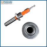  Mũi khoan 2 tầng có tăng chỉnh, Mũi khoan âm vít gỗ có cữ chặn sắt 2 tầng mồi vít 3mm cao cấp 