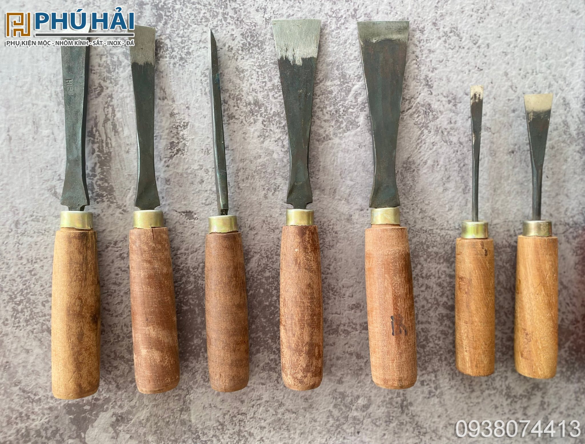  Đục gỗ nhỏ, trung, to 