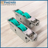 Bánh xe đôi chịu lực cửa sổ lùa hệ 55 dập cánh tăng chỉnh