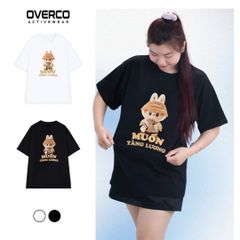 Áo thun Unisex Labubu Muốn Tăng Lương - O1A15