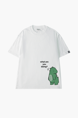 Áo Thun Cotton Cặp Đôi Khủng Long Miss You - O1A088