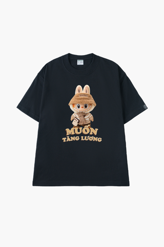 Áo T-shirt Cotton Nam Nữ Hình LABUBU -  O1A15