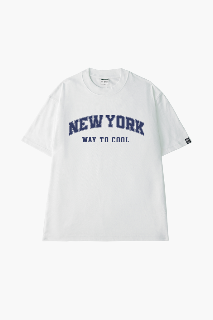 Áo Thun Unisex NEW YORK, Cotton - O1A21