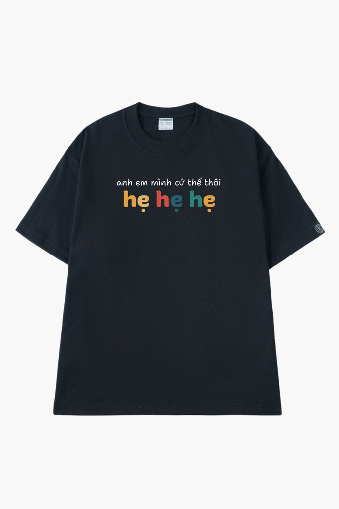 Áo Thun Unisex Hẹ Hẹ Hẹ - O1A195