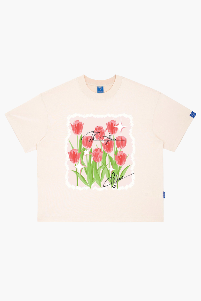 Áo Thun Boxy Unisex The Tulips- O6A24
