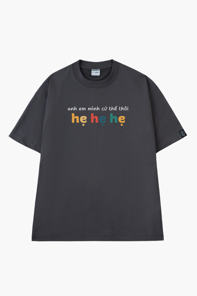 Áo Thun Unisex Hẹ Hẹ Hẹ - O1A195