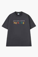 Áo Thun Unisex Hẹ Hẹ Hẹ - O1A195
