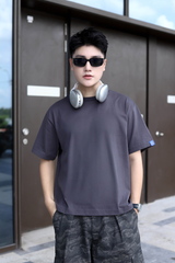 Áo Thun Unisex Boxy Cotton Basic - O6A1