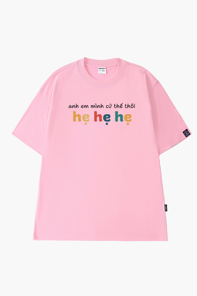 Áo Thun Unisex Hẹ Hẹ Hẹ - O1A195