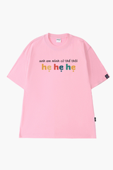Áo Thun Unisex Hẹ Hẹ Hẹ - O1A195