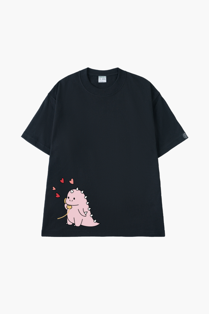 Áo Thun Cặp Đôi Khủng Long Gọi Điện, Cotton - O1A128