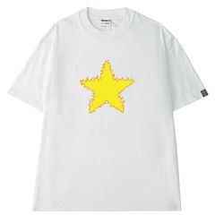 Áo T-shirt Cotton Nam Nữ Cờ Đỏ Sao Vàng Ngôi Sao Lớn Rực Lửa V3 - O1A140