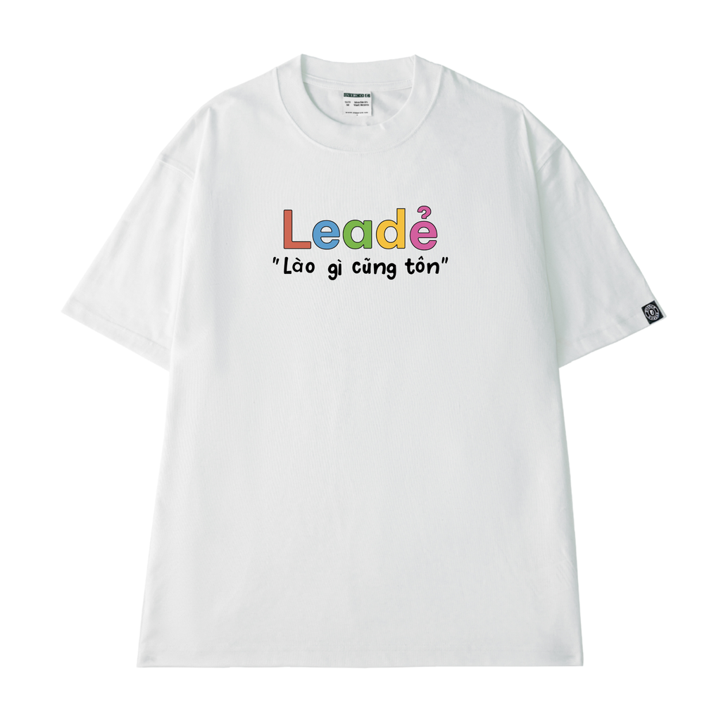Áo Thun Cotton Unisex Leader Lào Gì Cũng Tôn Overco - O1A120