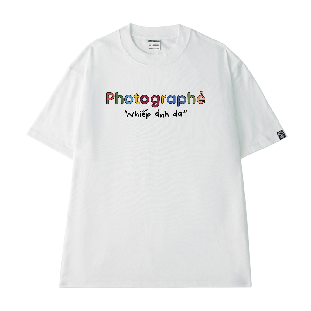 Áo Thun Unisex Photographẻ Nhiếp Ảnh Da, Cotton - O1A115