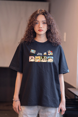 Áo Thun Unisex Shin Chan Cotton - O1A190
