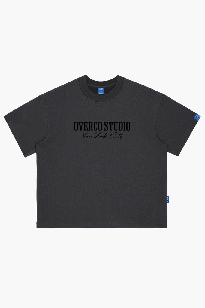 Áo Thun Boxy Unisex NYC Never Sleep Cotton - O6A5