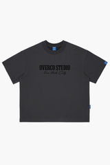 Áo Thun Boxy Unisex NYC Never Sleep Cotton - O6A5