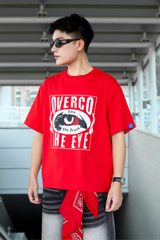 Áo Thun Boxy Unisex The EYE Cotton - O6A9