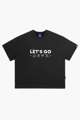 Áo Thun Boxy Let's Go - O6A37