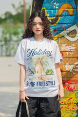 Áo Thun Unisex The Holiday Cotton - O1A123