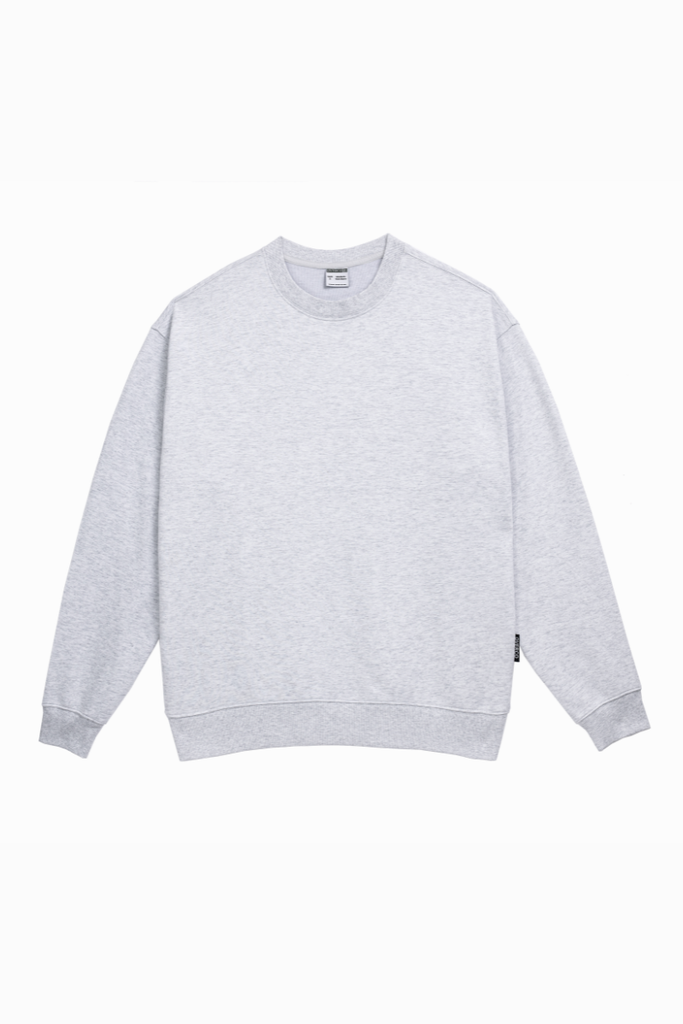 Áo Sweater Vải Da Cá Unisex Basic 7 Màu Overco - O4F1