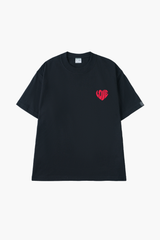 Áo Thun Cặp Đôi Trái Tim Chữ Love, Cotton - O1A127