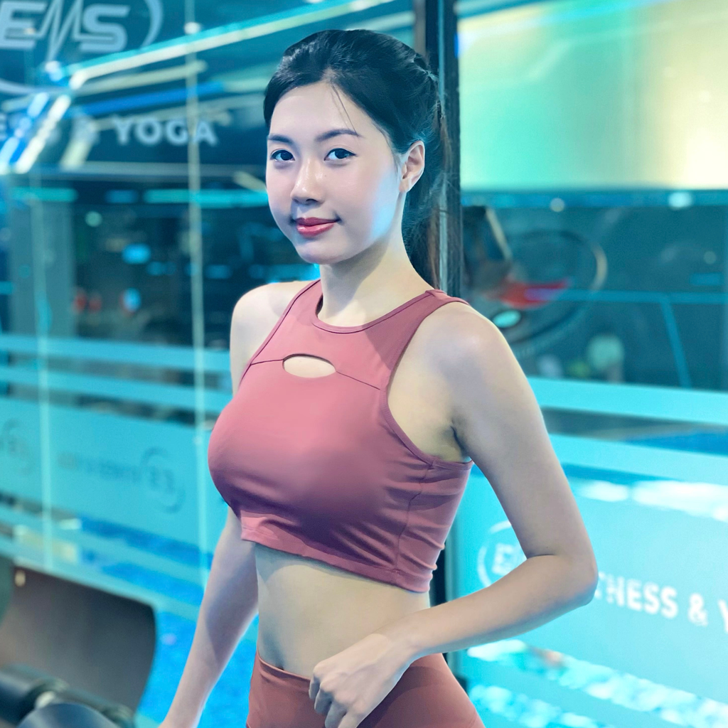 Áo Bra 3 Lỗ CroptopThể Thao Nữ OVERCO - BRW004