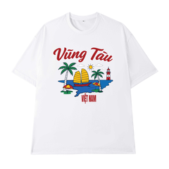 Áo Thun Unisex Du Lịch - Đi Chơi - Đi Biển, Vải Thun Lạnh - O1H2