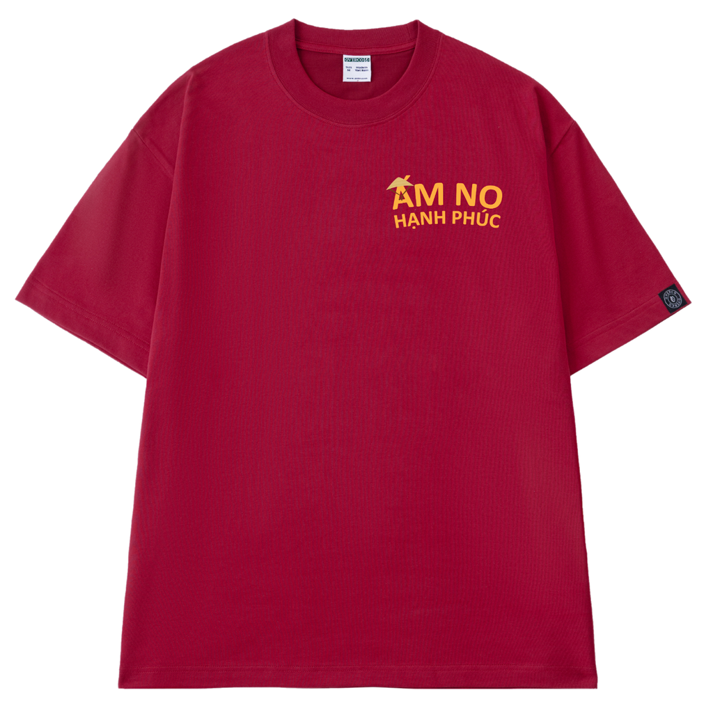 Áo Thun Unisex Ấm No Hạnh Phúc - Người Việt Nam Cotton Overco - O1A145