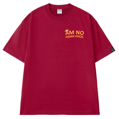 Áo Thun Unisex Ấm No Hạnh Phúc - Người Việt Nam Cotton Overco - O1A145
