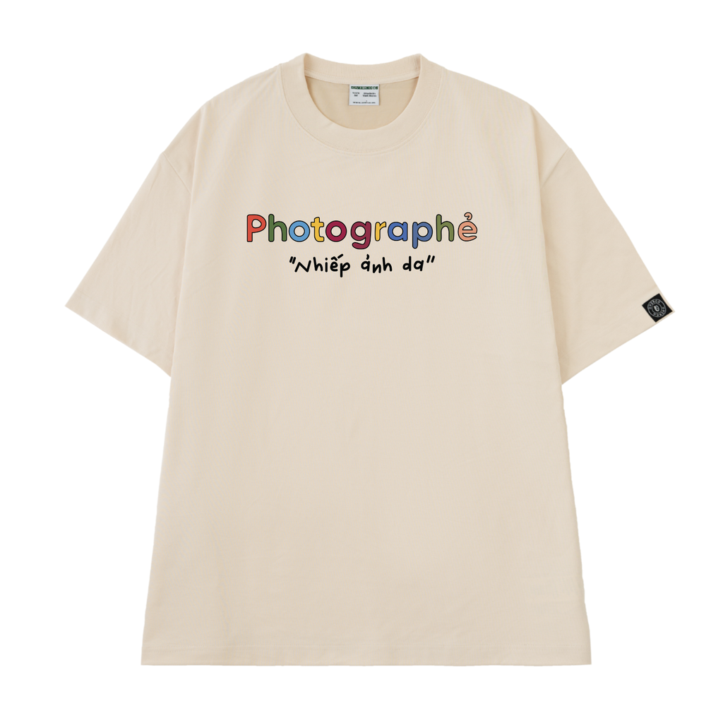 Áo Thun Unisex Photographẻ Nhiếp Ảnh Da, Cotton - O1A115