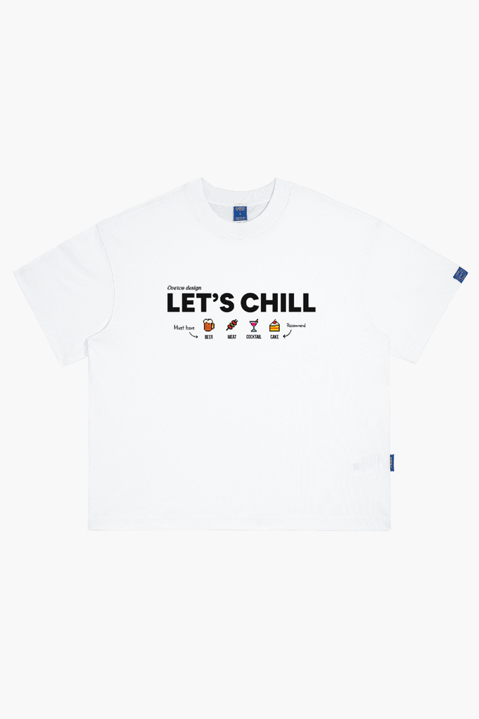 Áo Thun Boxy Let's Chill - O6A35