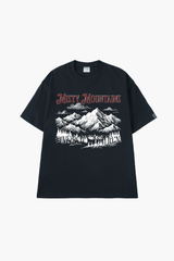 Áo T-shirt Cotton Nam Nữ Misty Mountains Overco - O1A64