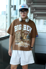 Áo Thun Unisex Big Ben, Form Boxy - O6A21