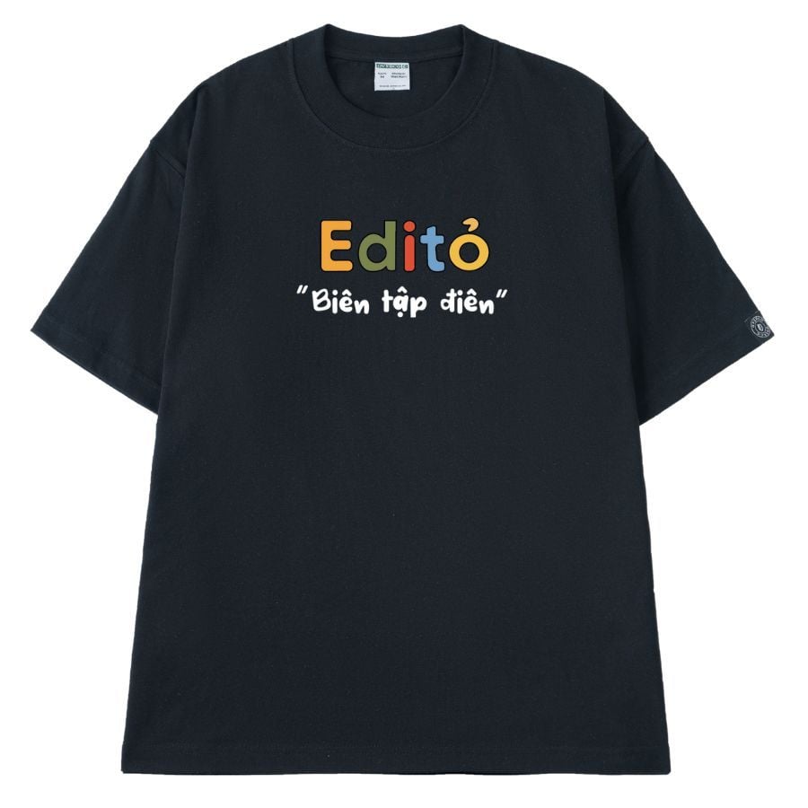 Áo Thun Cotton Unisex Editor - O1A124