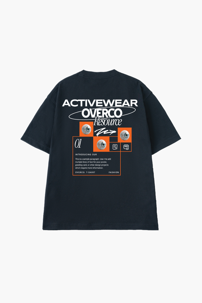 Áo Thun Unisex Activewear Cotton Overco- O1A39